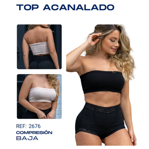 TOP ACANALADO ALEATORIO